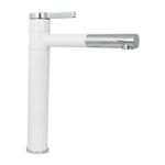 Torneira Lavatório Monocomando Bica Alta e Rotativa