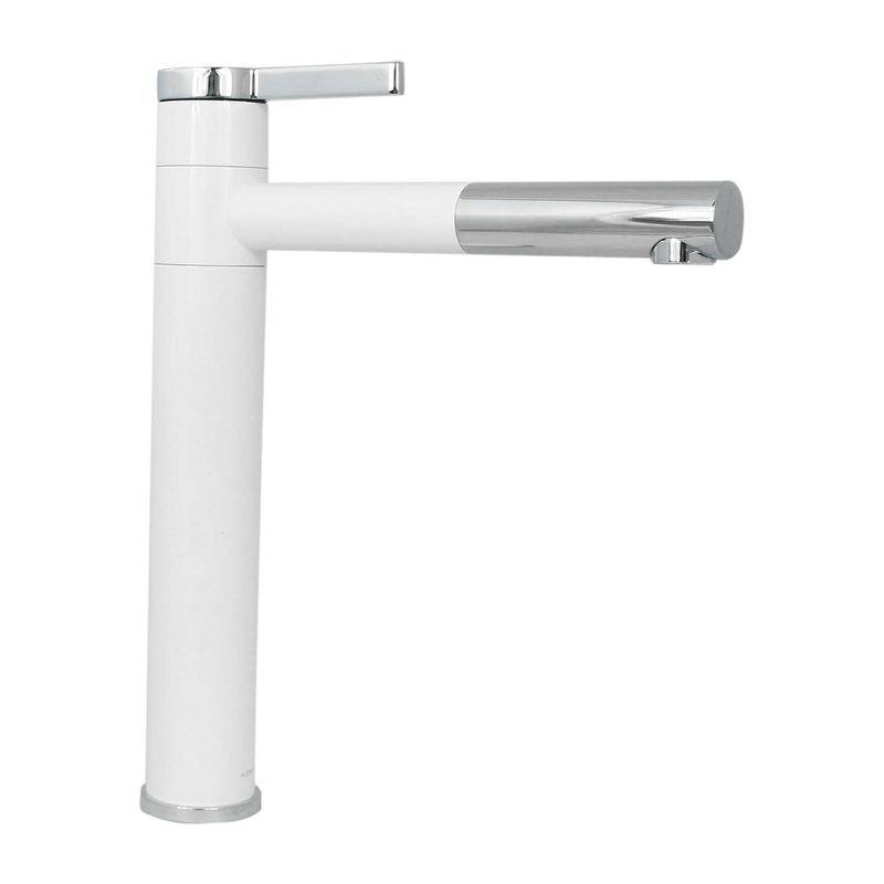 Torneira Lavatório Monocomando Bica Alta e Rotativa