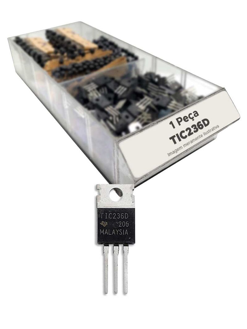 Transistor Tic236d = Tic236 D = Tic 236d - To220