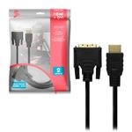 Cabo Hdmi x Dvi-d 24+1 - 1080p Plug Ouro
