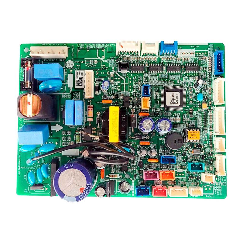 Placa Principal Ar LG MultiV CRNU18 ARNU18 EBR78225702