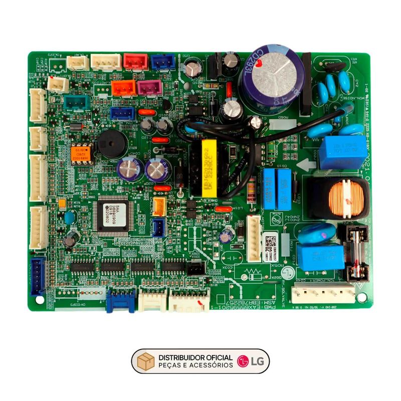Placa Principal Ar LG MultiV CRNU18 ARNU18 EBR78225702