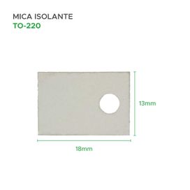 50x Mica Isoladora To220 -To-220 (Kit com 50 peças)