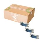 10x Conector Db15 Macho Para Solda Fio Svga Serial - 5+