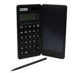 Calculadora Dobrável 10 Dígitos Com Tablet De Escrita Em Lcd - KOKAY