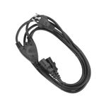 Cabo De Força Tripolar Y 1 Macho 2 Fêmeas 2 Metros - Green