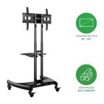 Suporte North Bayou AVA1500-60-1P de Chão TV/Monitor 32 a 65