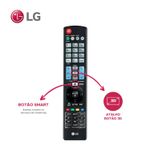 Controle Remoto TV LG Smart 3D My Apps AKB74115501 Original