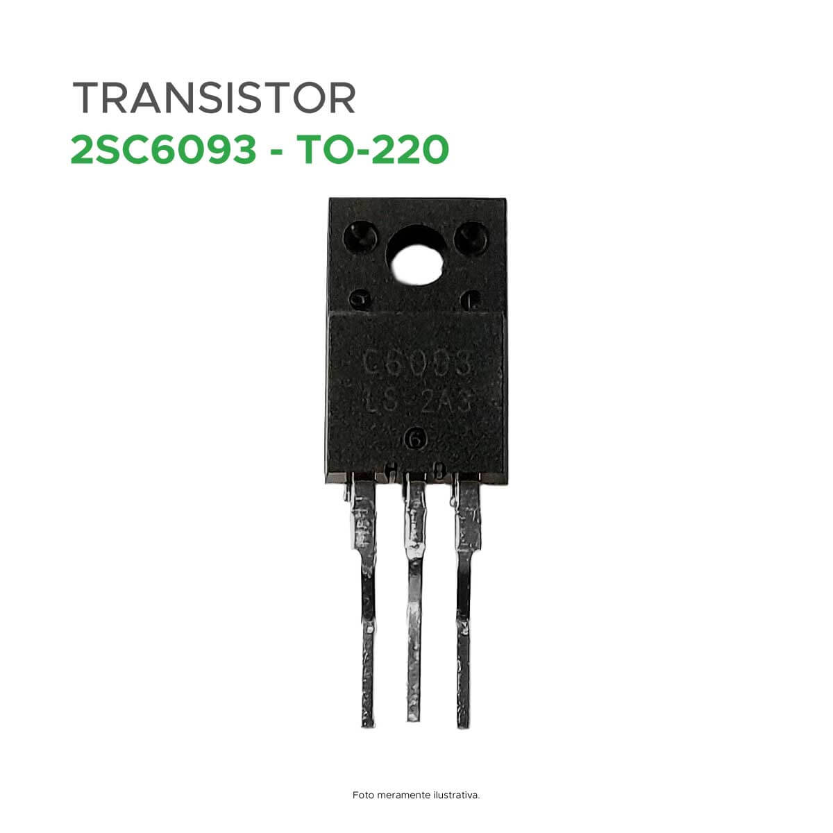 Transistor 2sc6093 = 2sc 6093 = C6093 - Original - Mixtou