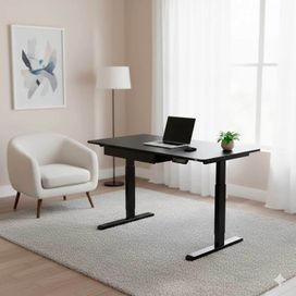 Mesa Elétrica Motorizada Para Desktop Regulável Até 80kg