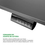 Mesa Elétrica Motorizada Para Desktop Regulável Até 80kg