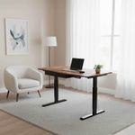 Mesa Elétrica Motorizada Para Desktop Regulável Até 80kg