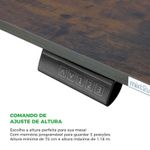 Mesa Elétrica Motorizada Para Desktop Regulável Até 80kg
