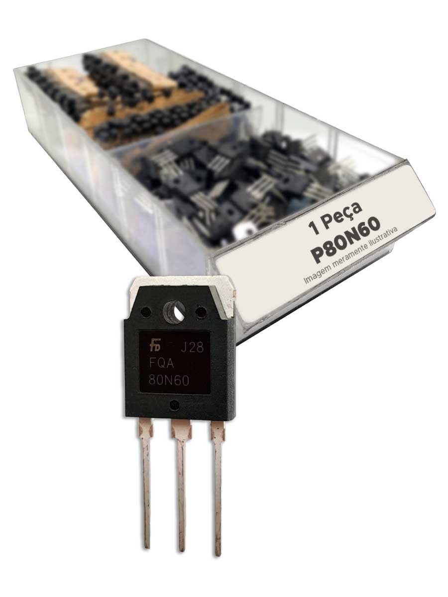 Transistor P80n60 = P80 N60 = 80n60 Mosfet - Mixtou
